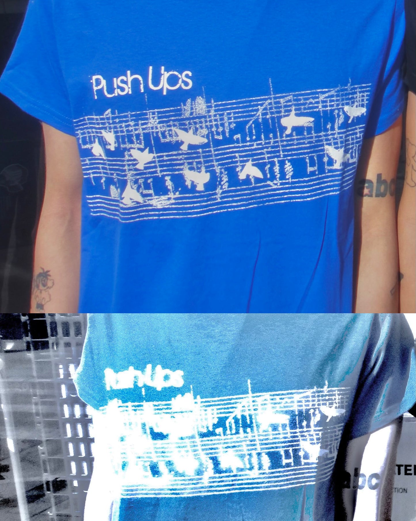 Blue Logo Tee